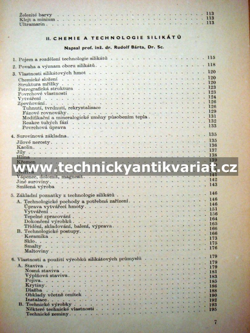 Průmysl anorganickochemický, silikátový a metalurgie