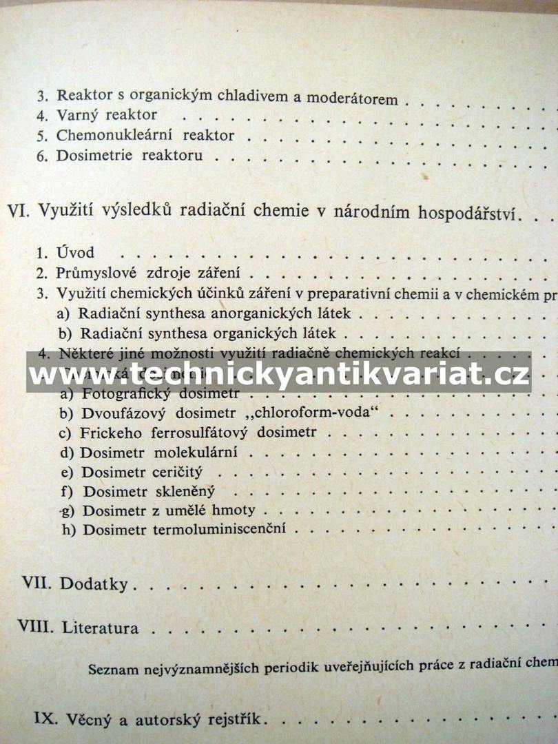 Úvod do radiační chemie
