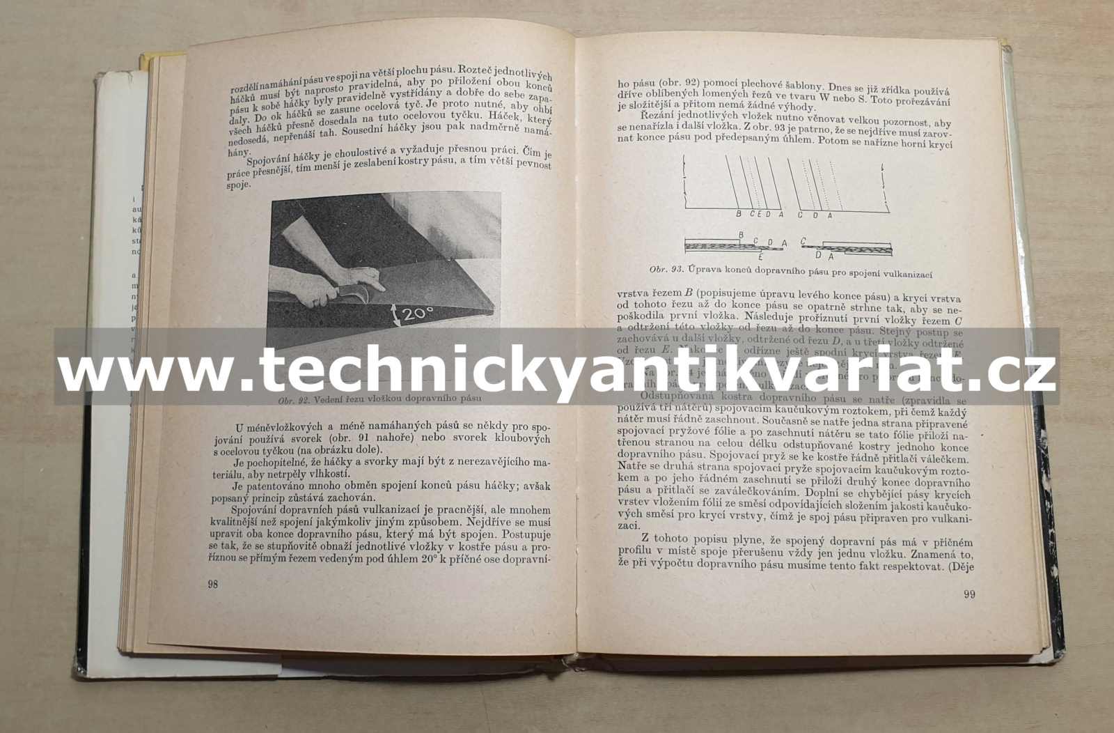 Dopravní pásy a hnací řemeny - Josef Holub (1962)