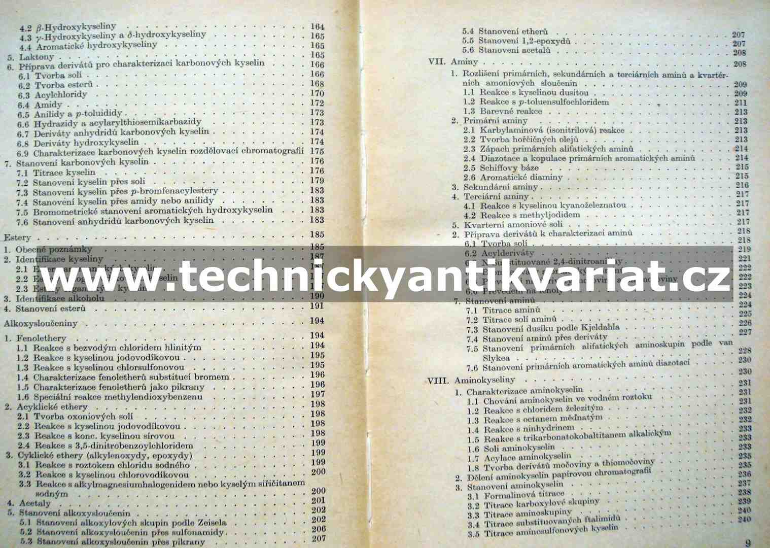 Praktická příručka organické analýzy