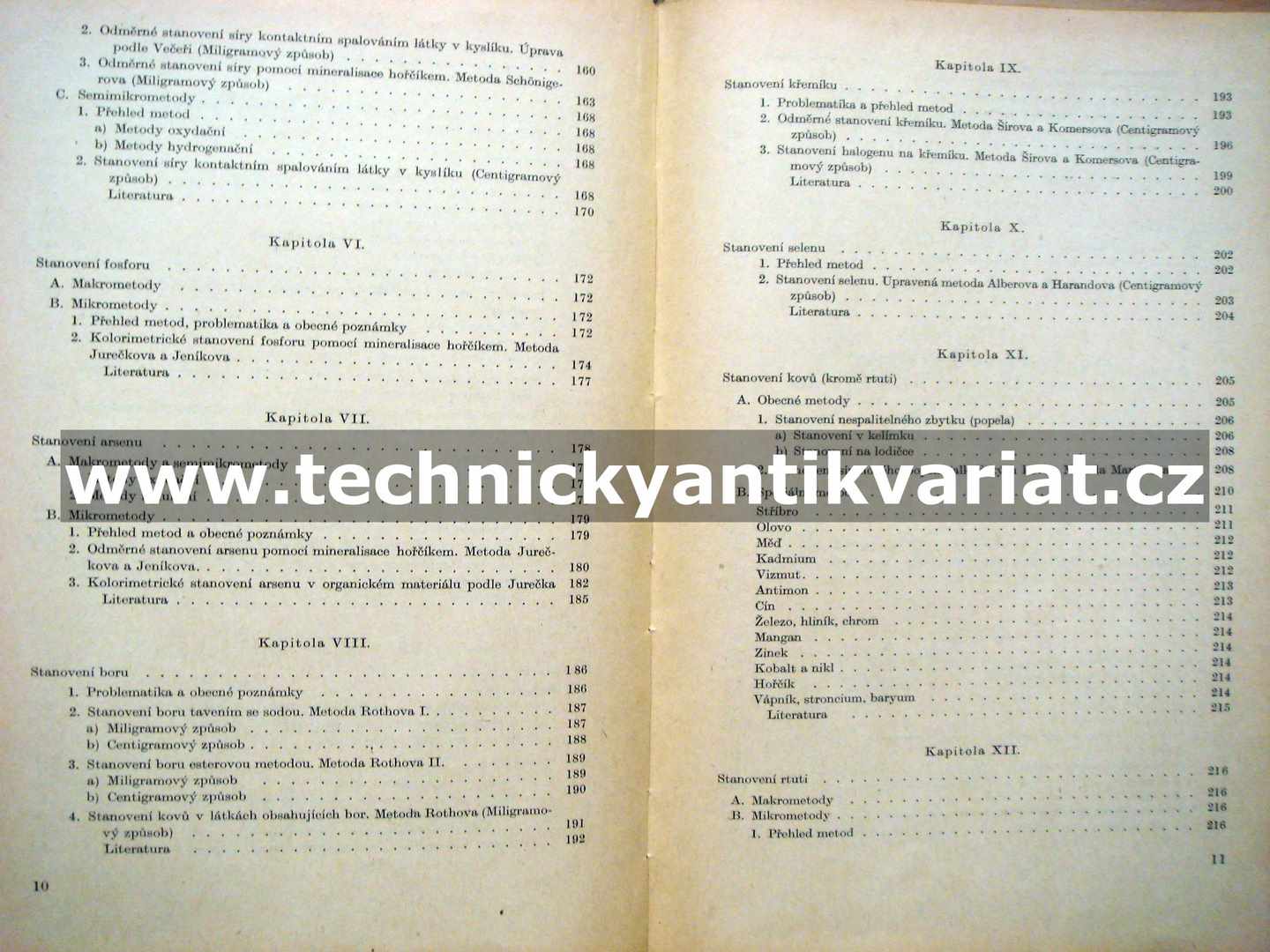 Organická analysa II.