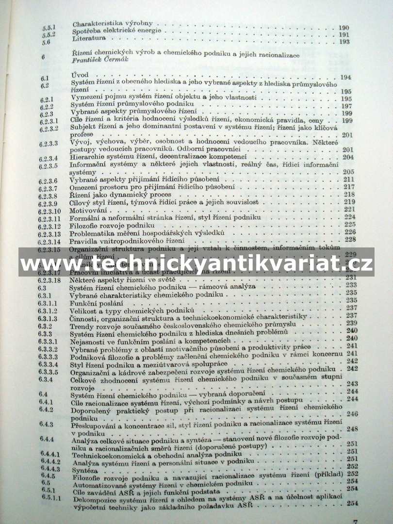 Racionalizace chemických výrob - Čermák, Michálek, Poživil (1989)