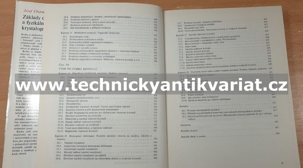 Základy chemické a fyzikální krystalografie - Jozef Chojnacki (1979