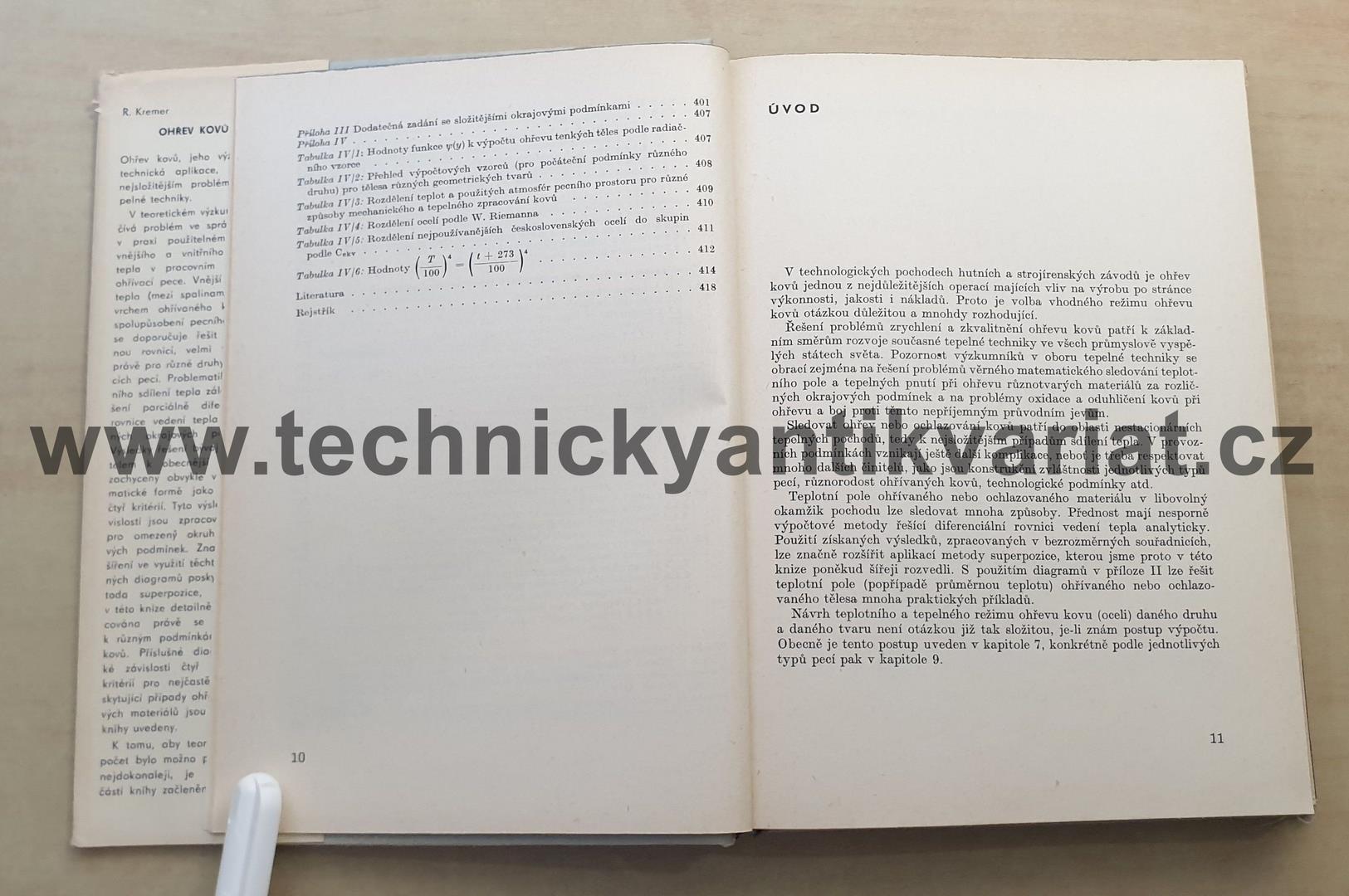 Ohřev kovů - R. Kremer, K. Obroučka (1974)