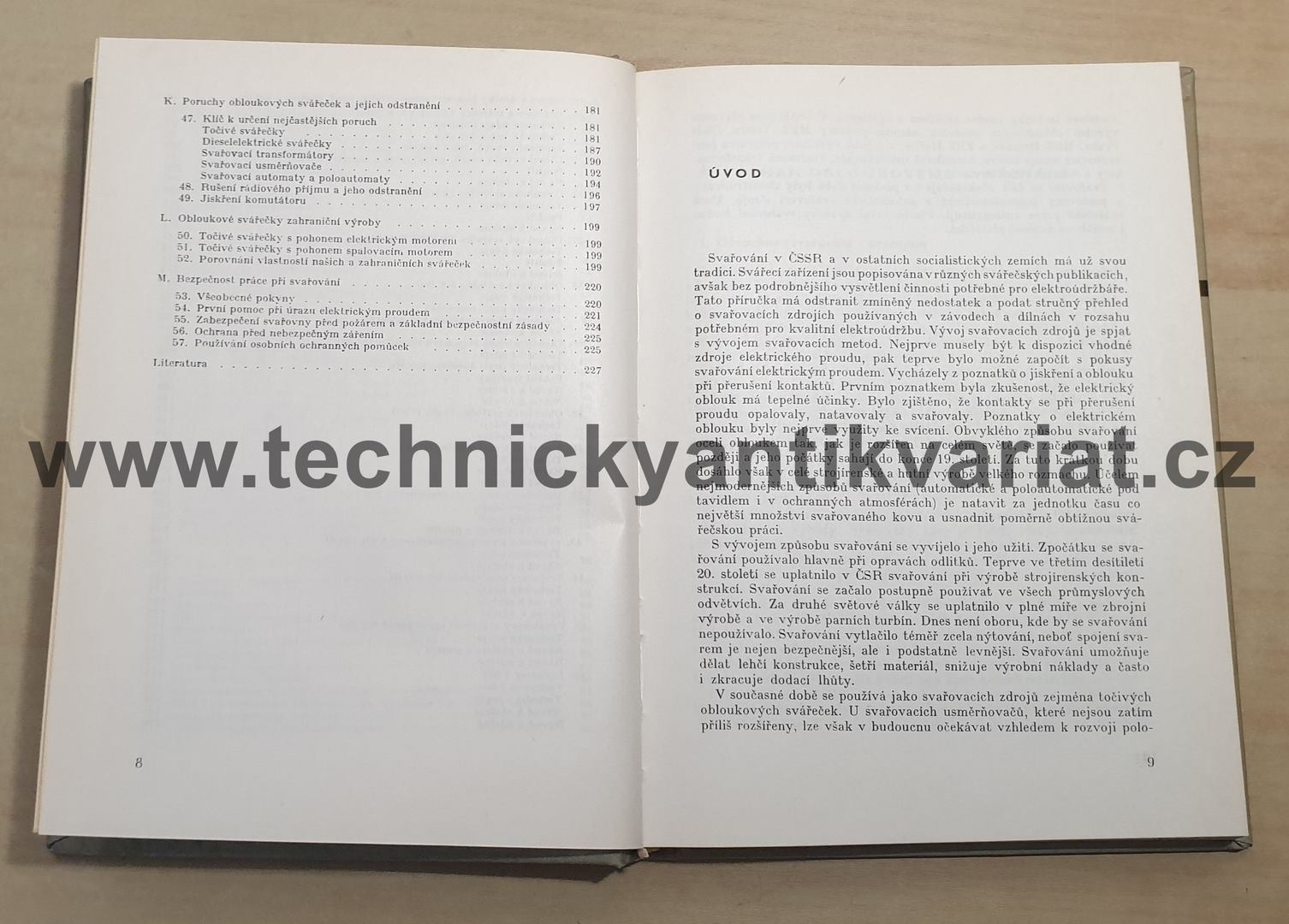Údržba obloukových svářeček - V. Slavík (1972)