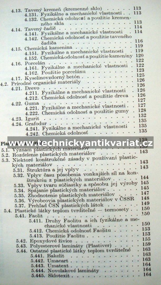 Konstrukčné materiály v chemickom priemysl - Ján Vojtko (1962)