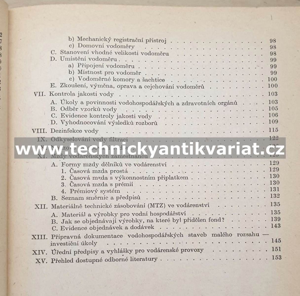 Vodárenská příručka - Jaroslav Velhartický (1963)