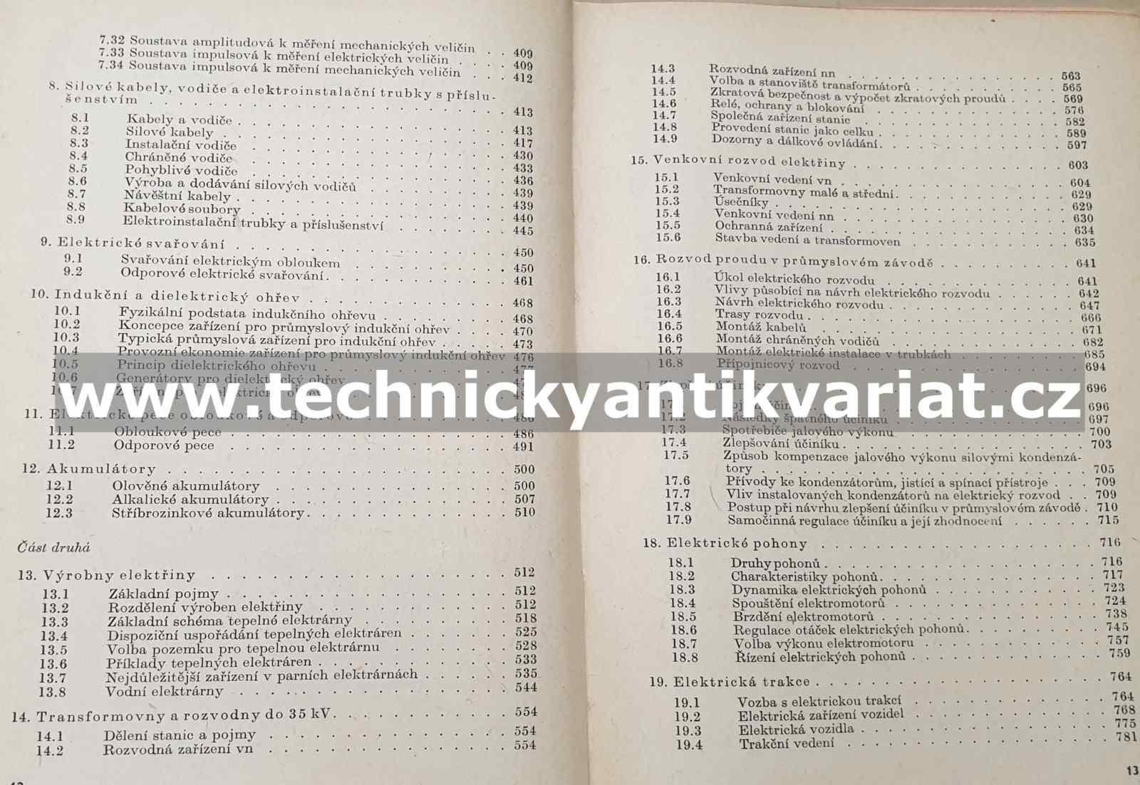 Příručka silnoproudé elektrotechniky - J. Přibyslavský (1961)