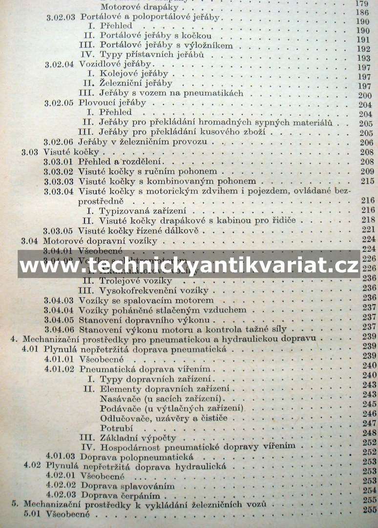 Ložné práce v dopravě - F. Renta (1963)
