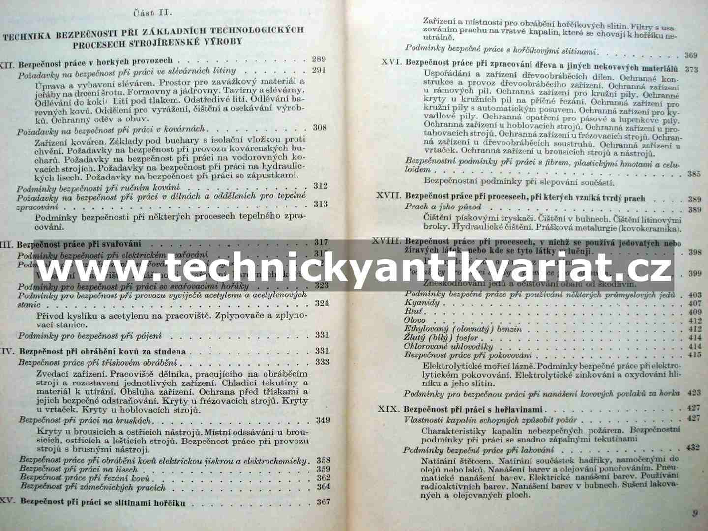 Bezpečnost práce ve strojírenství - B. V. Cetlin (1954)