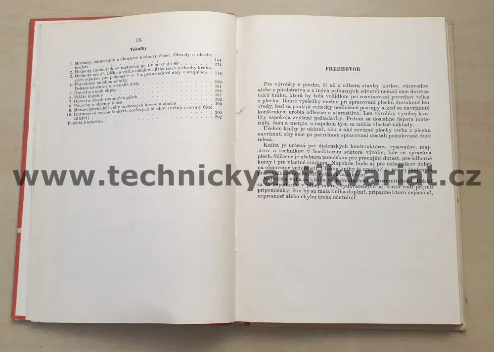 Rozvinovanie telies z plechu - Oskar Fukasz (1956)