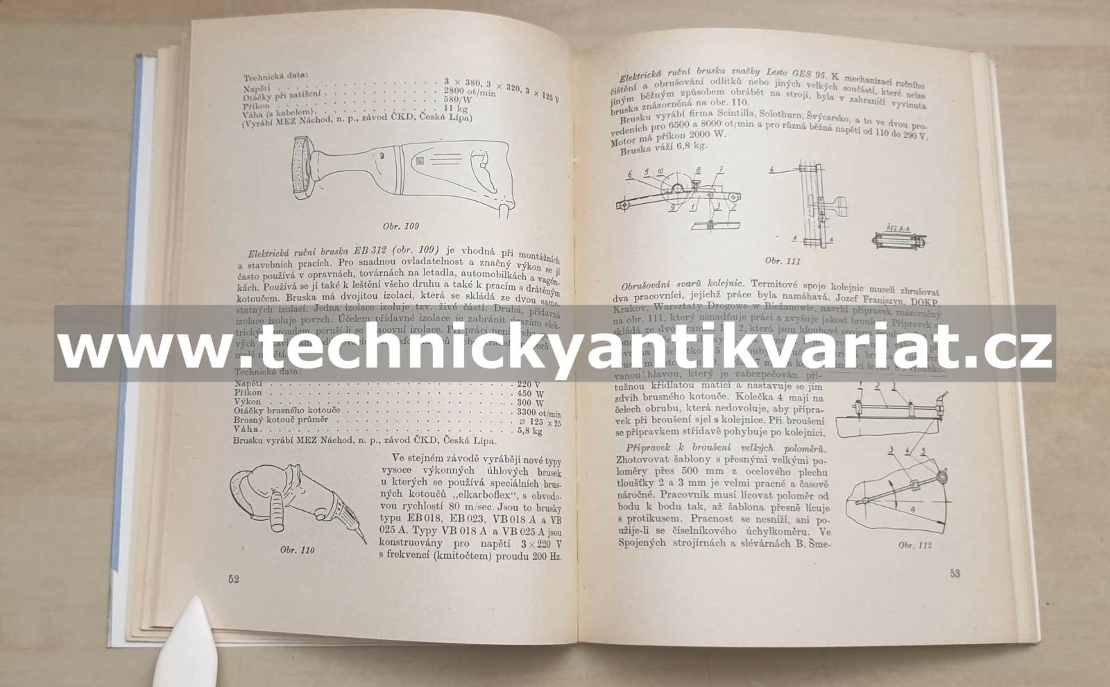 Mechanizované ruční nářadí - Bohuslav Růžička (1961)