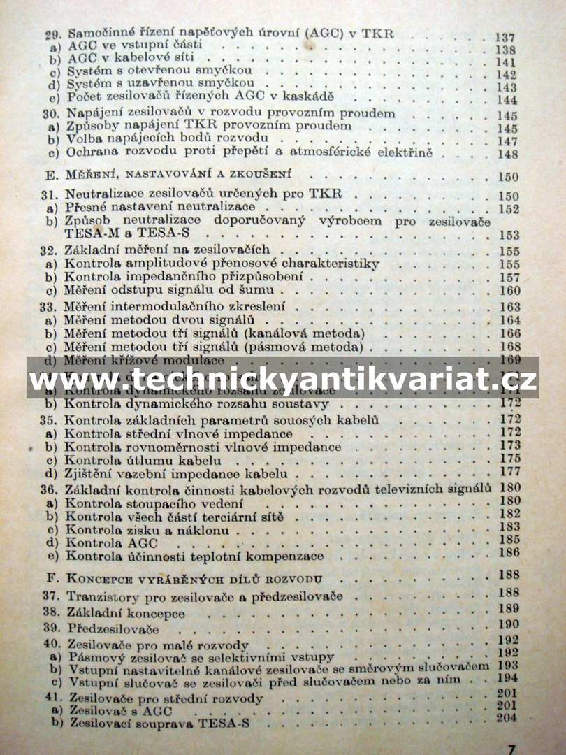Televizní kabelové rozvody