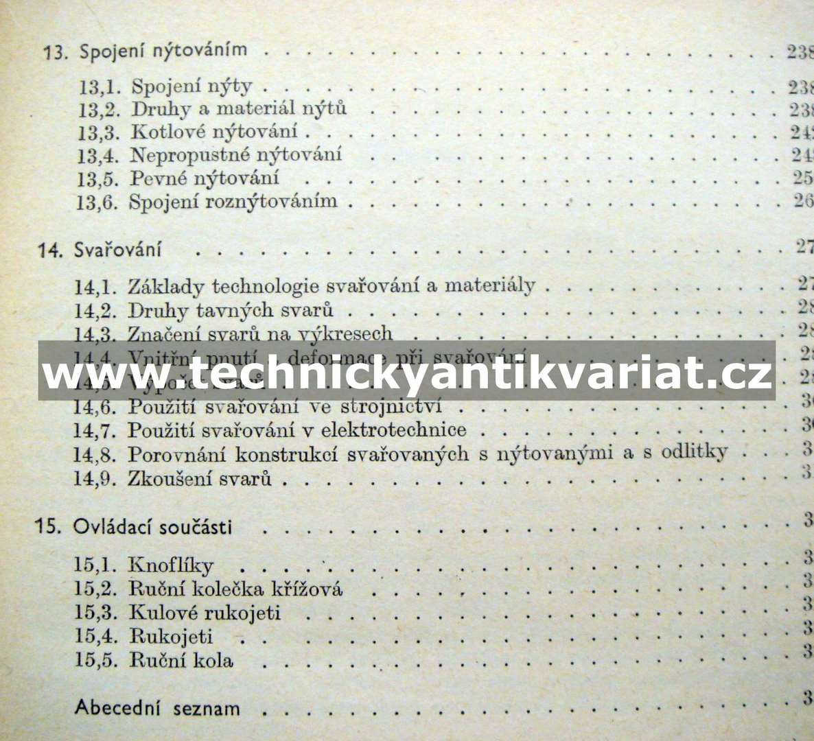 Části strojů I.
