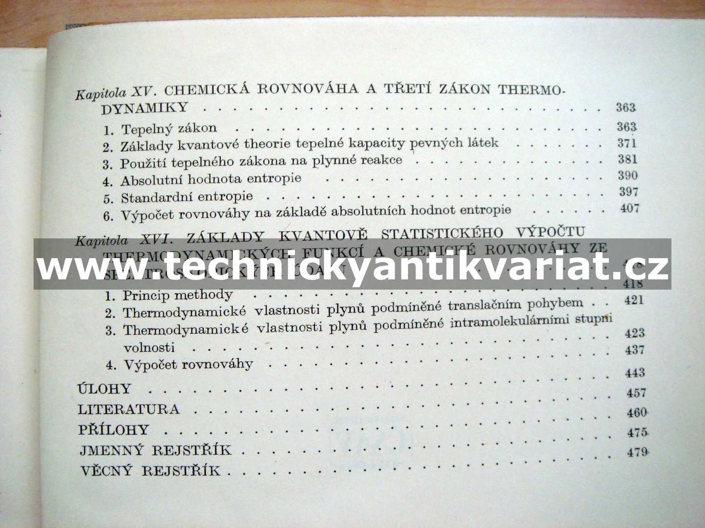 Chemická thermodynamika - M. Ch. Karapeťjanc (1953)