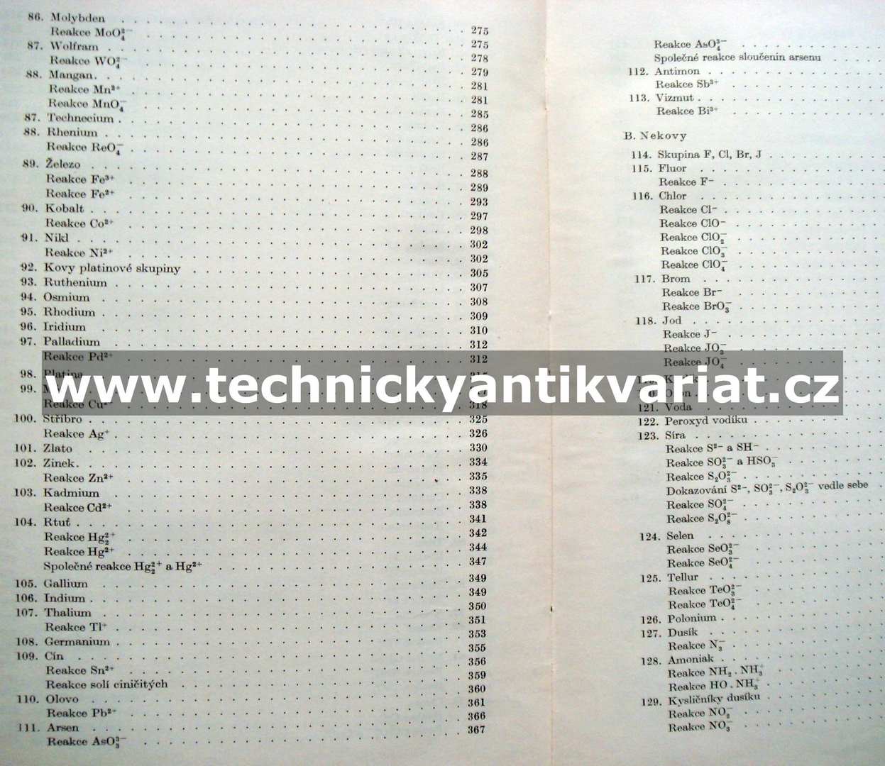 Analytická chemie kvalitativní