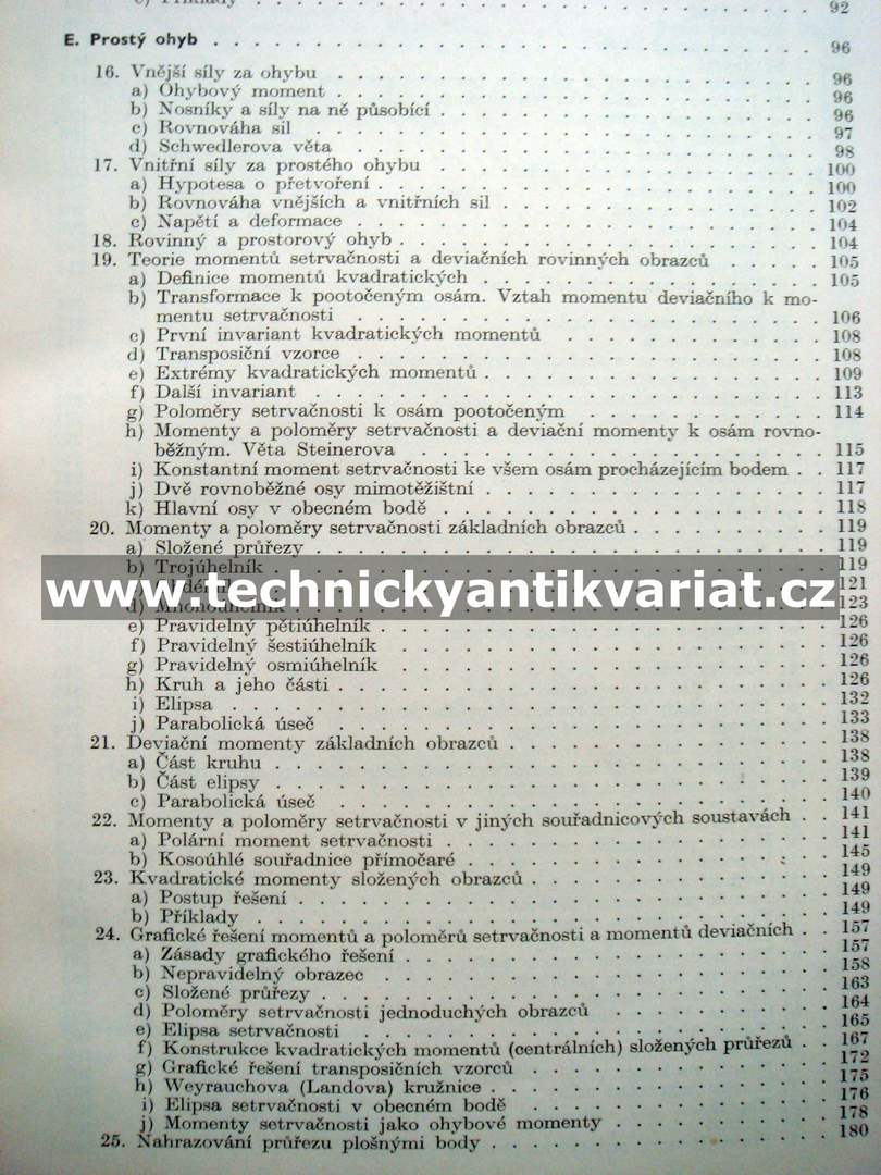 Nauka o pružnosti a pevnosti I. Technická pružnost - Jan Ducháček (1957)