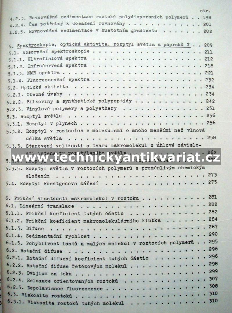Chování makromolekul v roztoku