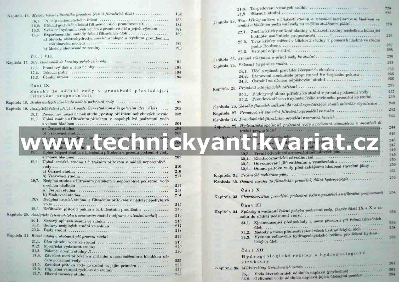 Hydrologie ČSSR I. prosté vody