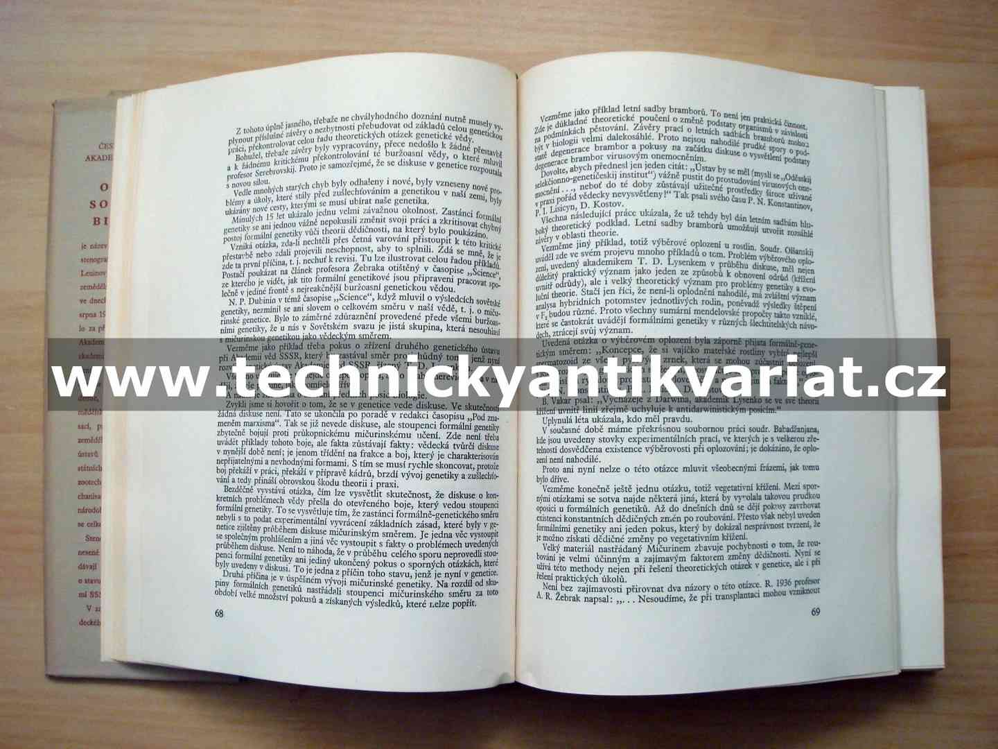 O stavu současné biologie I.