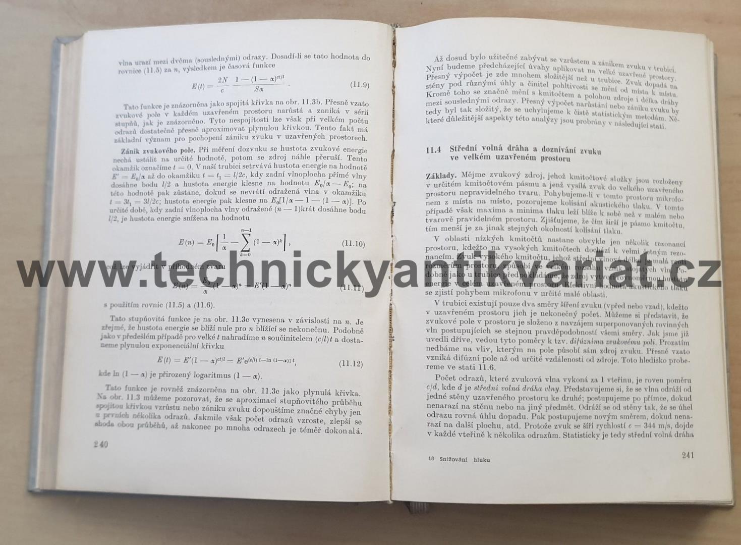 Snižování hluku - L. L. beránek (1965)