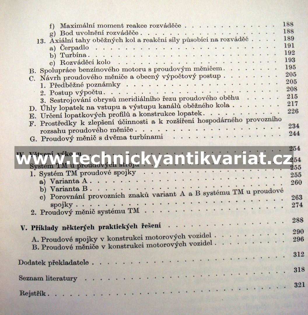 Hydraulické spojky a měniče - Mauricio Wolf (1965)