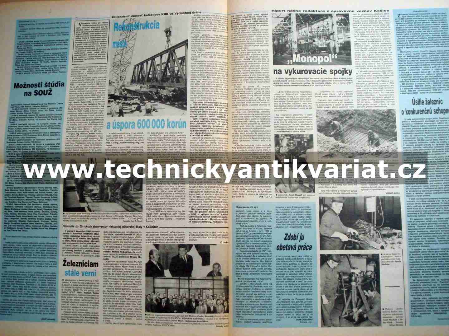 Železničiár 1989