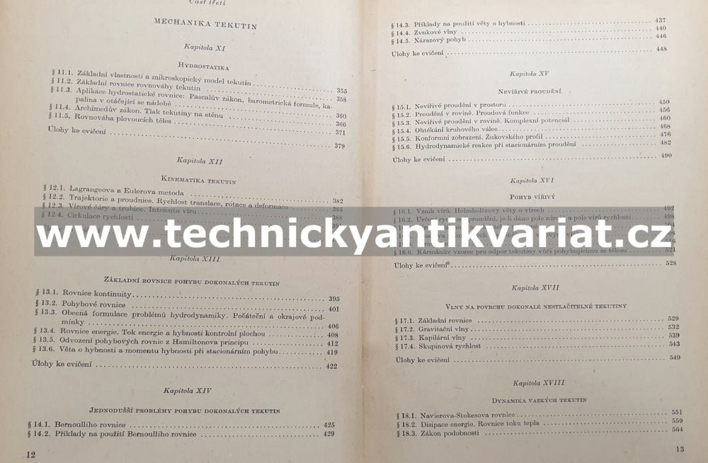 Mechanika kontinua II. Úvod do teoretické fysiky - M. Brdička (1959)