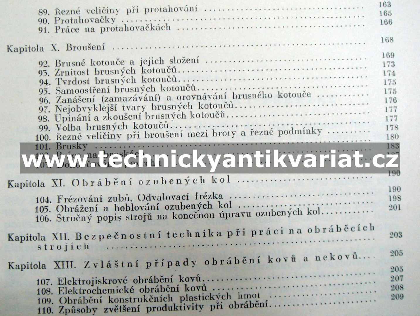 Technologie obrábění III. Obrábění