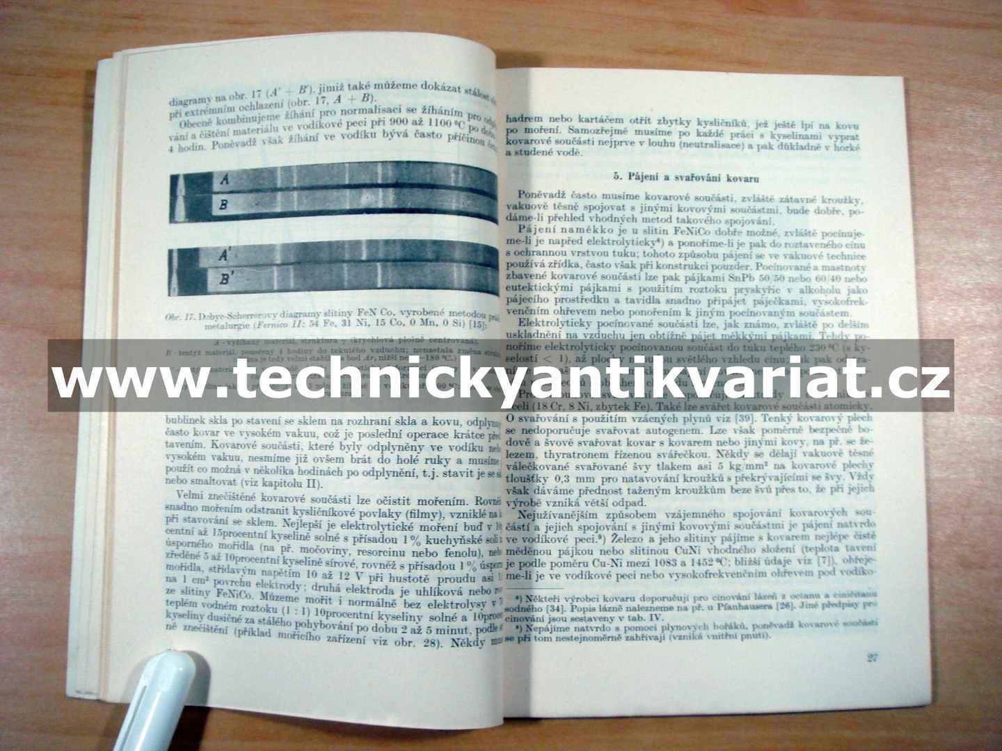 Kovar, užitečný materiál pro vakuovou techniku a stavbu spřístrojů