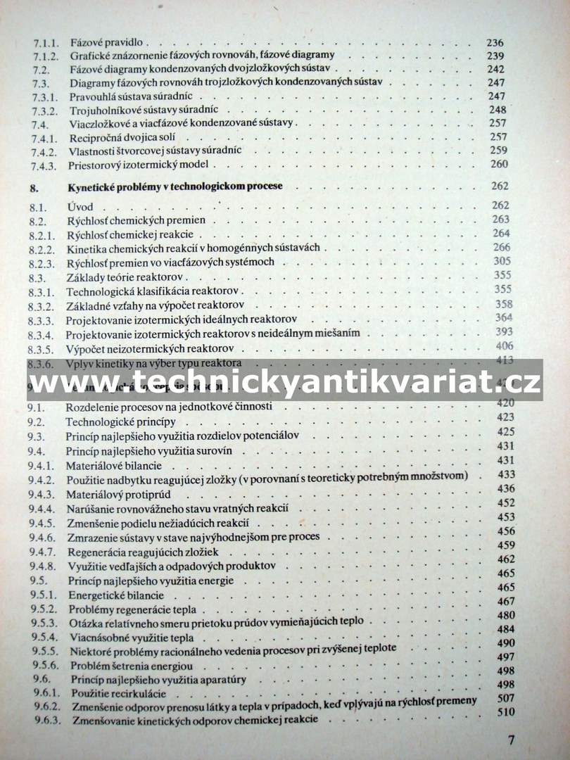 Všeobecné základy chemickej technologie