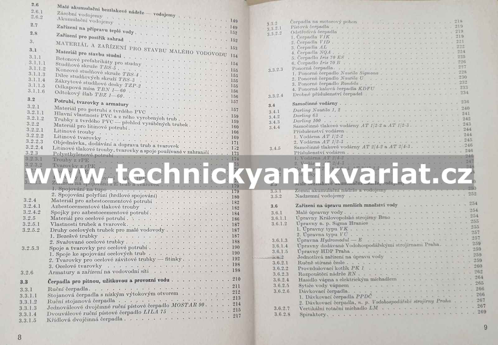Vodovody pro malé objekty - Vladimír Novák (1978)