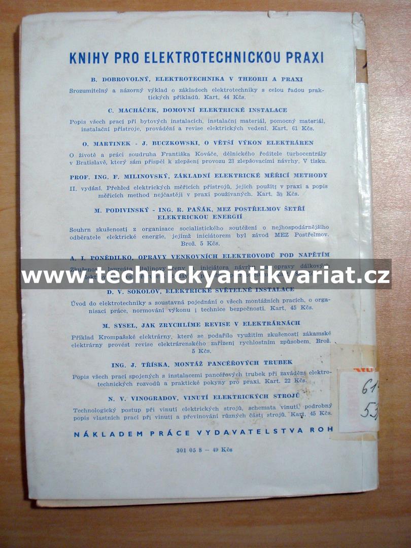 Bezpečnost práce v elektrotedchnice