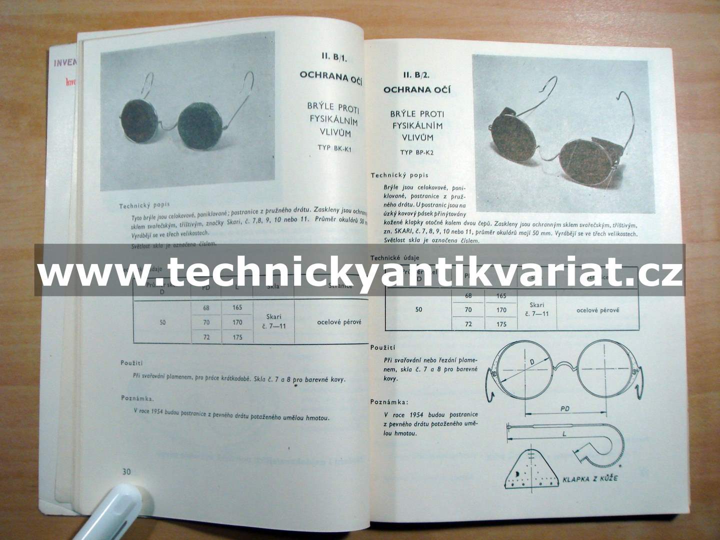 Katalog osobních ochranných pomůcek