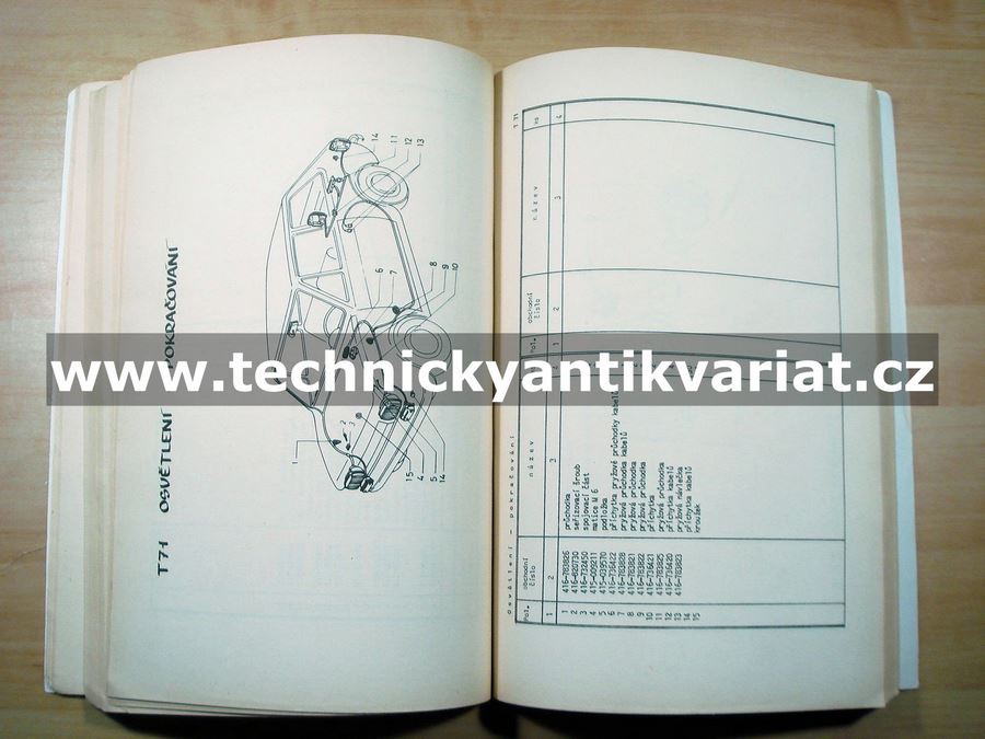 Fiat 126p - katalog náhradních dílů