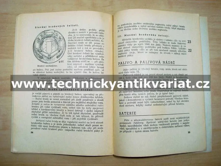 Škoda 256B - návod k obsluze