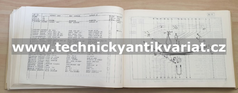 Aro 24 - katalog náhradních dílů