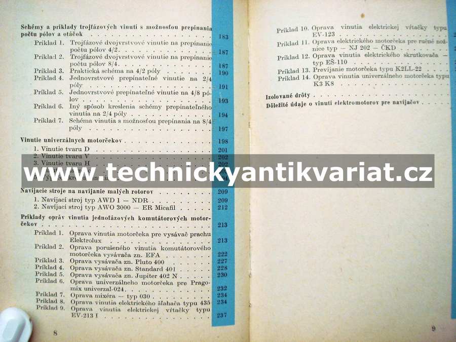 Opravy vinutí malých elektromotorov - Rudolf Lisáček (1963)