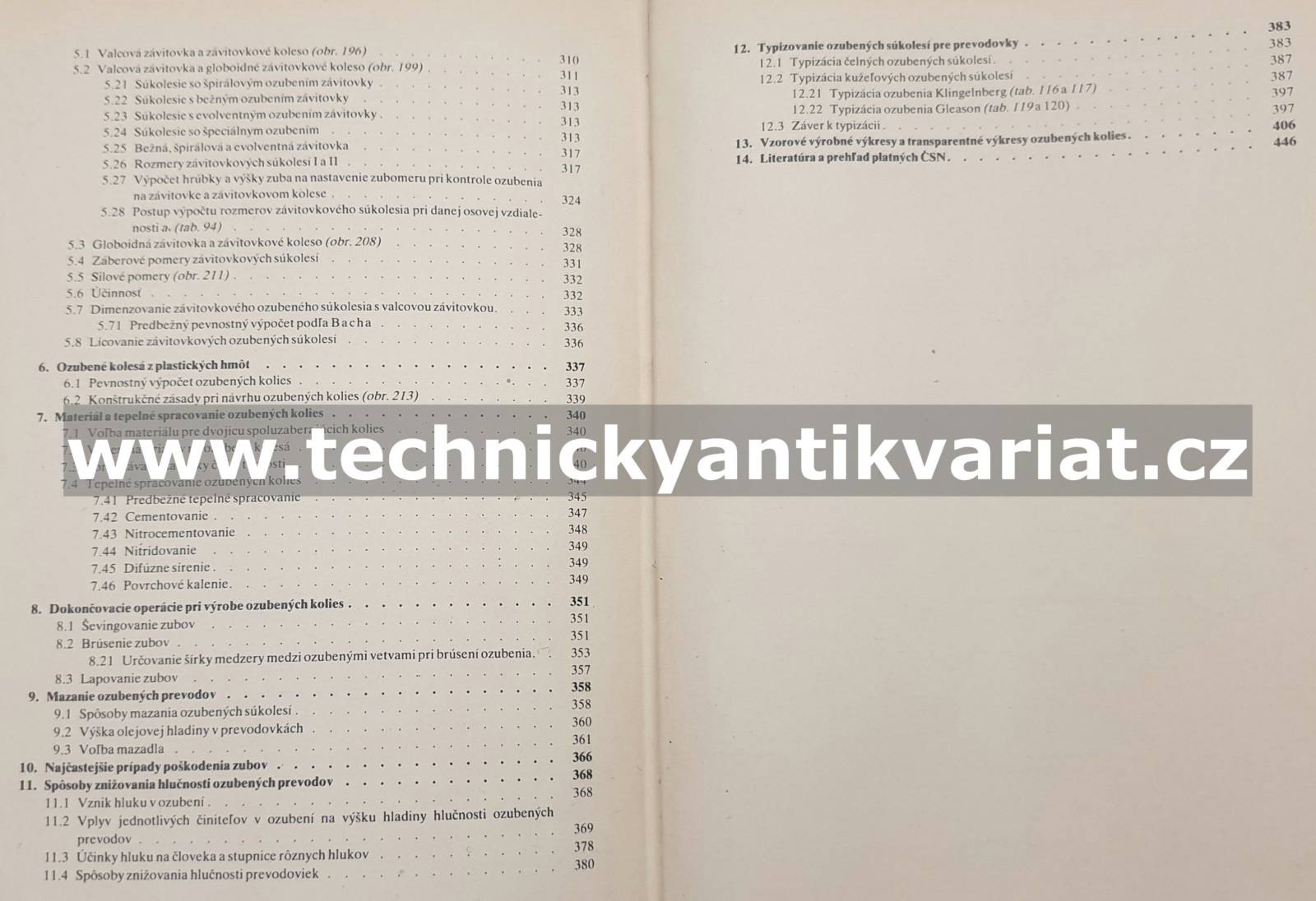 Ozubenie v konštrukčnej praxi - F. Manas (1976)