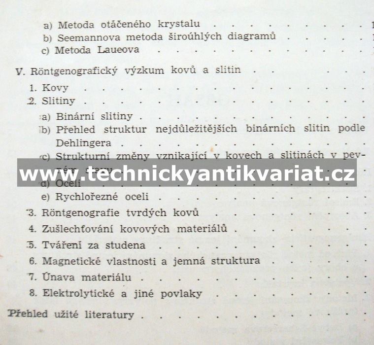 Zkoušení jemné struktury materiálu rentgenovými paprsky - Adéla Kochanovská