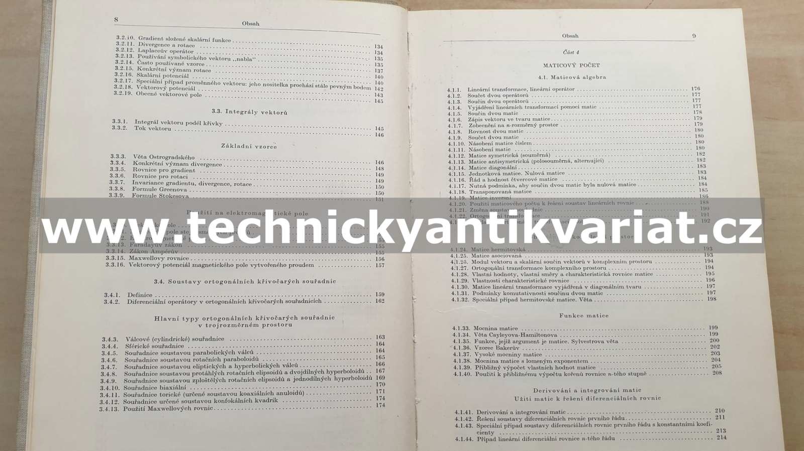 Užitá matematika pro elektrotechnické inženýry - André Angot (1960)
