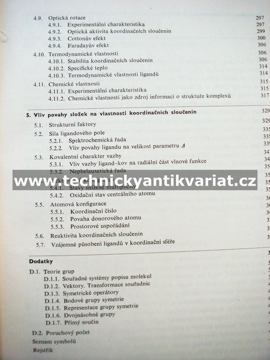 Struktura a vlastnosti koordinačních sloučenin - A. A. Vlček