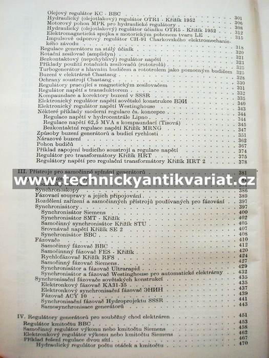 Ochranné, řídící a sdělovací přístroje v elektrisačních soustavách I. - L. Postler