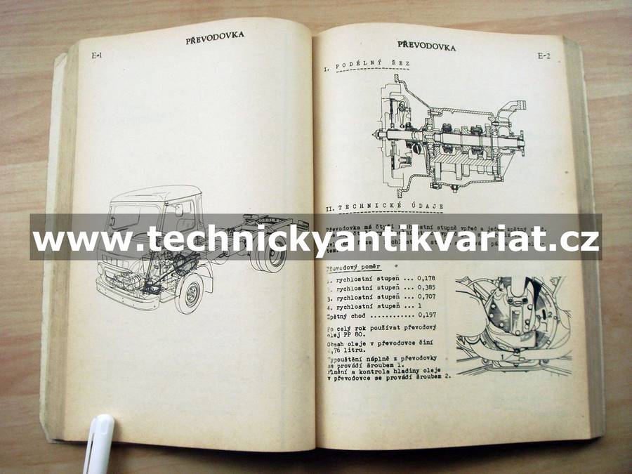 Avia A30 - dílenská příručka (1971)