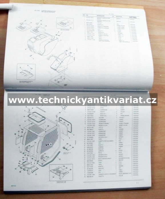 Komatsu SK714-5 - Parts Book (2006)