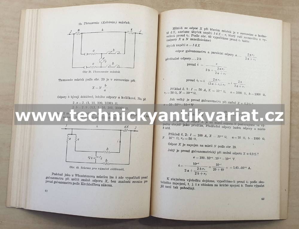 Zrcadlové galvanometry - Bedřich Frohlich (1950)