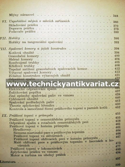 Práškové topení - František Wiesner (1956)