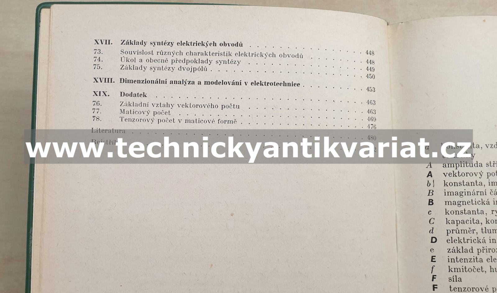 Elektrotechnika I. fyzikální základy, část 1 - Hlávka (1968)