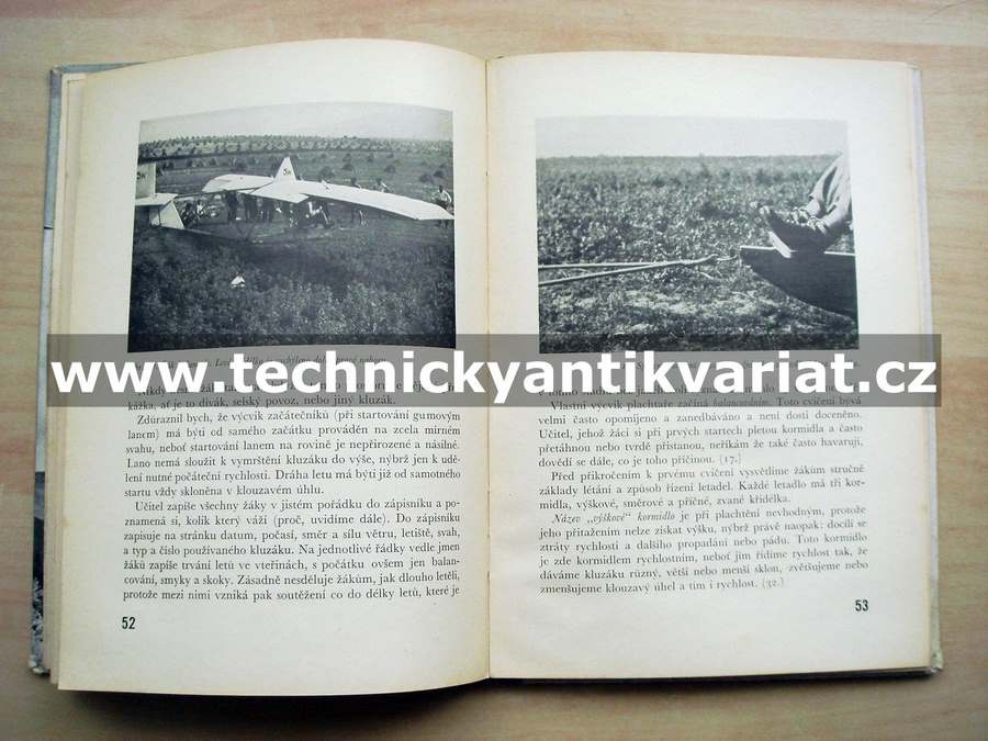 Výcvik Plachtaře I. výcvik začátečníka - Ludvík Elsnic (1940)