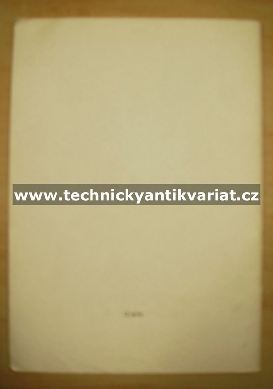 NV 30.23.30 Valníkový návěs - katalog dílů (1982)